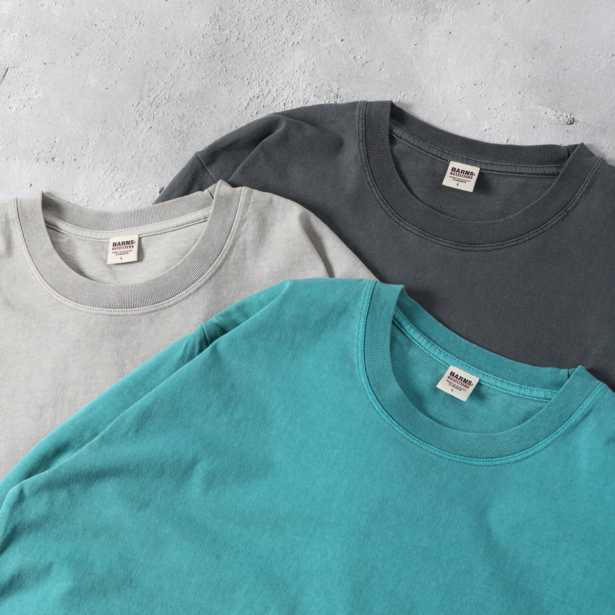 Pigment Dye】16/- HOT-SHOT L/S T-shirt BR-25120 – BARNS