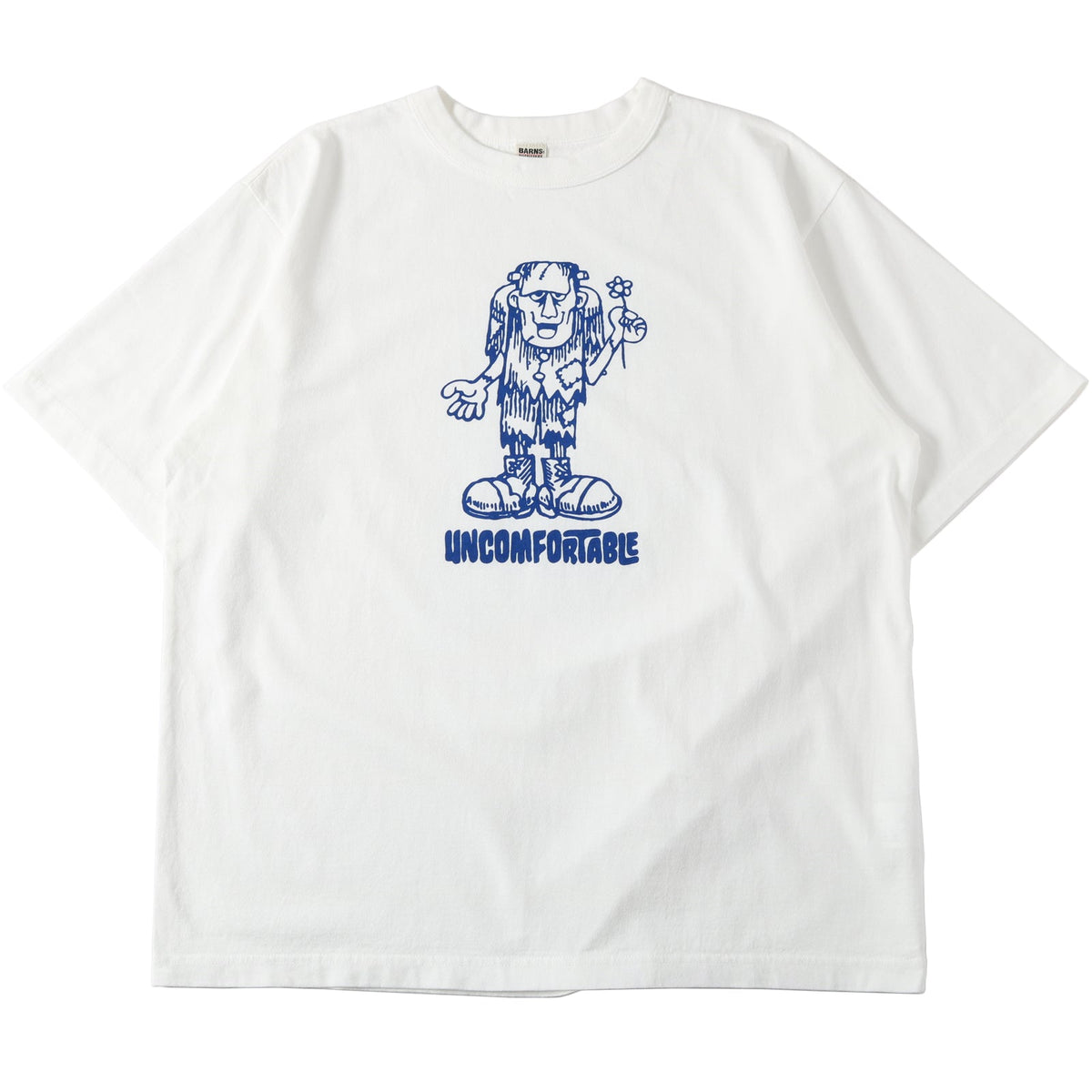 Pigment Dye】20/- Sunbreeze S/S Print T-shirt【FRANKENSTEIN