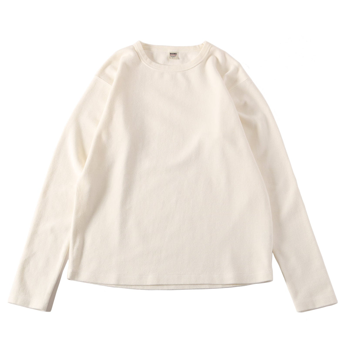 【2plan】Pressure rib button warmer long sleeve t-shirt STANDARD