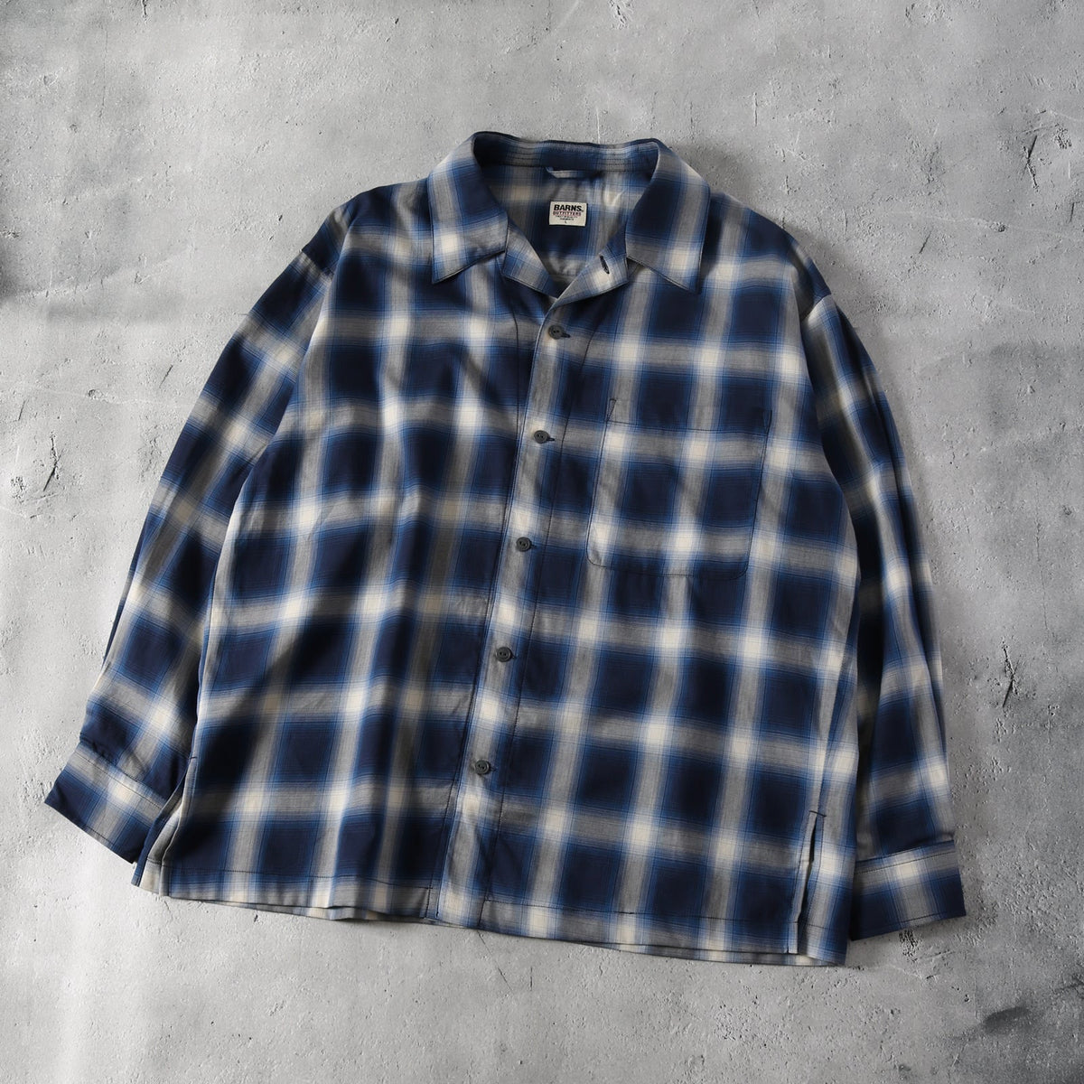 Ombre Check Shirt BR-24140 – BARNS OUTFITTERS