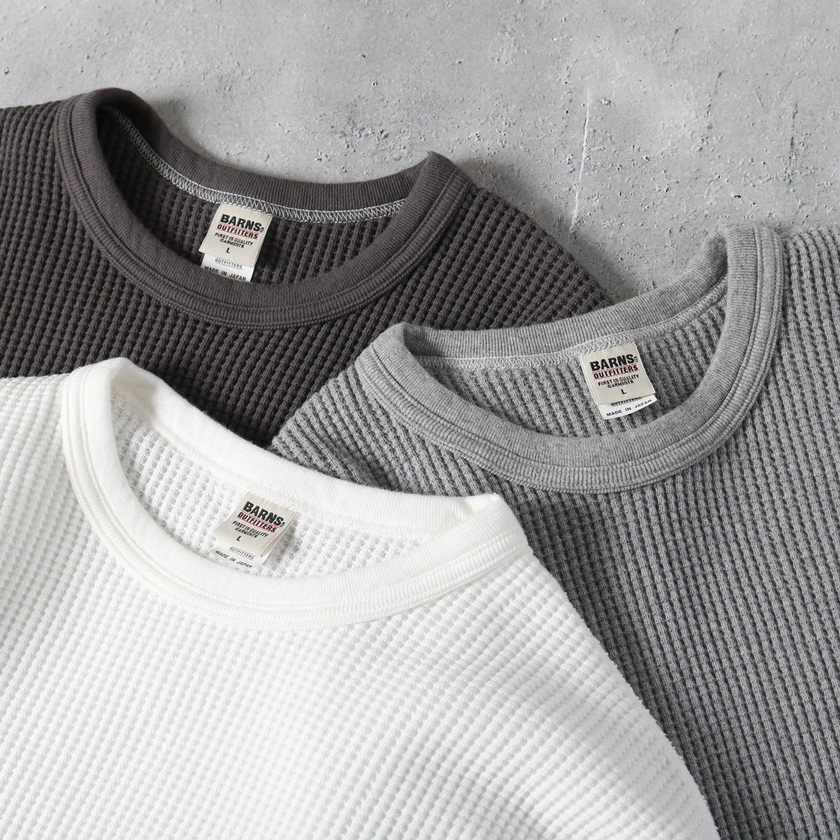 Restock】 Heavy Thermal Tough Neck Long Sleeve T-shirt BR-3080 