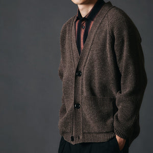 
                  
                    Load image into gallery viewer Daily Wool Knit Cardigan BR-25376
                  
                