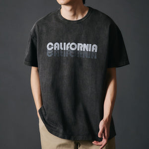 
                  
                    Load image into gallery viewer 【Pigment Dye】14/- G.O.A.T S/S T-shirt【CALIFORNIA】BR-25312
                  
                