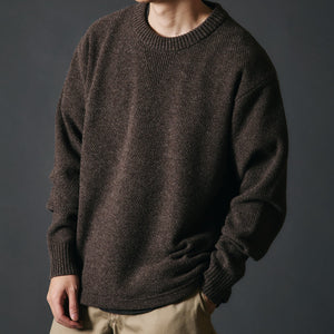 
                  
                    Load image into gallery viewer Soldier L/S Crewneck Wool Knit BR-25375
                  
                