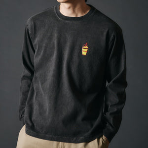 
                  
                    Load image into gallery viewer 【Pigment Dye】16/-BD Tube L/S T-shirt【BRYAN&amp;#39;S smoothie】BR-25323
                  
                