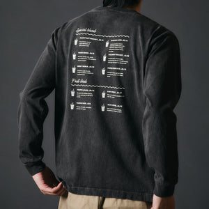 
                  
                    Load image into gallery viewer 【Pigment Dye】16/-BD Tube L/S T-shirt【BRYAN&amp;#39;S smoothie】BR-25323
                  
                