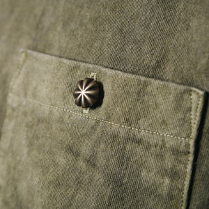 
                  
                    Load image into gallery viewer 【BIG COZUN】14/- COZUN Apollo Concho 9 Sleeves T-Shirt【Button Works】BR-25315
                  
                