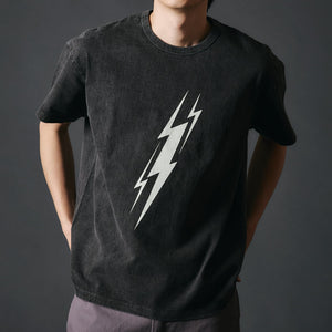 
                  
                    Load image into gallery viewer 【Pigment Dye】14/- G.O.A.T S/S T-shirt【LIGHTNING】BR-25314
                  
                