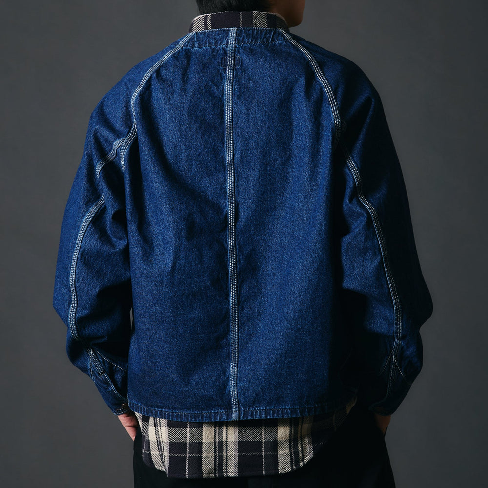 
                  
                    Load image into gallery viewer BARNS OUTFITTERS × BIGMAC Denim Engineer Jacket【Collaboration】BR-25370
                  
                
