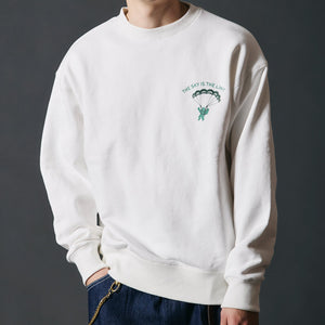 
                  
                    Load image into gallery viewer 【Pigment Dye】Super Heavy Weight Sweatshirt【THE SKY IS THE LIMIT】BR-25353
                  
                