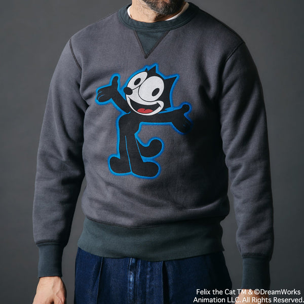 Felix the Cat STANDARD 30 7 COZUN Inset Double V Gusset Sweatshirt Special Item BR 24390
