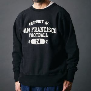 
                  
                    Load image into gallery viewer 10/7 90s Crewneck Sweatshirt 【SF Football】BR-24374
                  
                