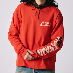 
                  
                    Load image into gallery viewer Boxy L/S Print T-shirt【MOTORCYCLELADY】BR-25403
                  
                