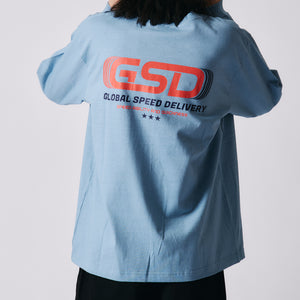 
                  
                    Load image into gallery viewer 16/- HOT-SHOT Print L/S T-shirt 【GSD】BR-25421
                  
                