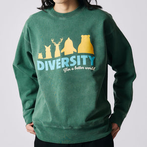 
                  
                    Load image into gallery viewer 【Pigment Dye】Athletic Crewneck Print Sweatshirt【DIVERSITY】BR-25463
                  
                