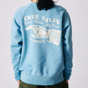 
                  
                    Load image into gallery viewer 【Pigment Dye】G.O.A.T. Slub Sweatshirt【TRUE VALUE】BR-25414
                  
                