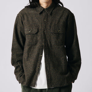 
                  
                    Load image into gallery viewer 40&amp;#39;s Worker Tweedy Cotton Flannel Shirt【Ver.2】BR-25470
                  
                