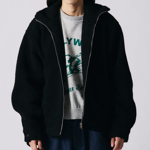 
                  
                    Load image into gallery viewer Zip Up Boa Jacket BR-25450
                  
                