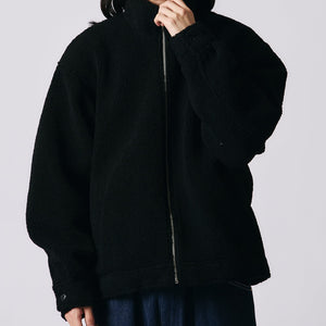 
                  
                    Load image into gallery viewer Zip Up Boa Jacket BR-25450
                  
                