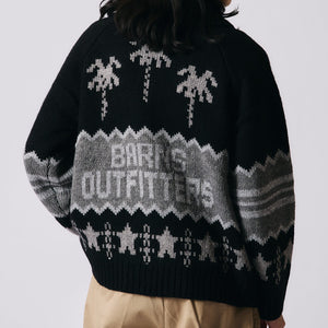 
                  
                    Load image into gallery viewer Zip Up Cowichan Cardigan BR-25451
                  
                