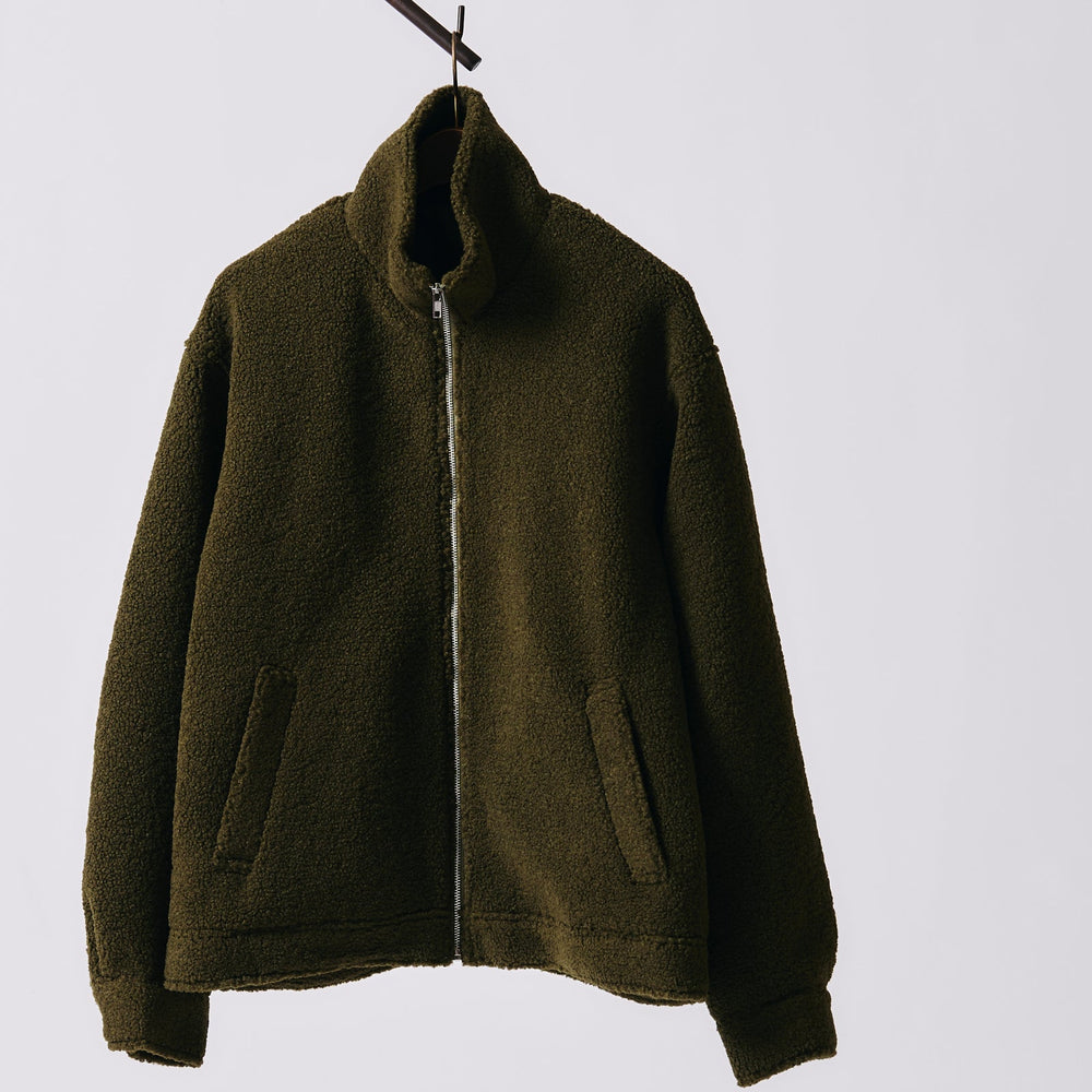 
                  
                    Load image into gallery viewer Zip Up Boa Jacket BR-25450
                  
                