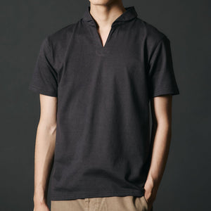 
                  
                    Load image into gallery viewer “STANDARD” COZUN Skipper Neck Polo T-shirt BR-7100
                  
                