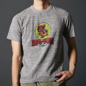 
                  
                    Load image into gallery viewer “STANDARD” TSURIAMI Crew Neck Print T-Shirt【BIG-SUN】BR-25180
                  
                
