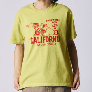 
                  
                    Load image into gallery viewer 【Pigment Dye】16/-BD Tube S/S Print T-shirt【CALIFORNIA】BR-25253
                  
                