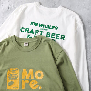 
                  
                    Load image into gallery viewer 【Official website pre-sale】16/- All Time Print L/S T-shirt【More Beer】BR-24492
                  
                