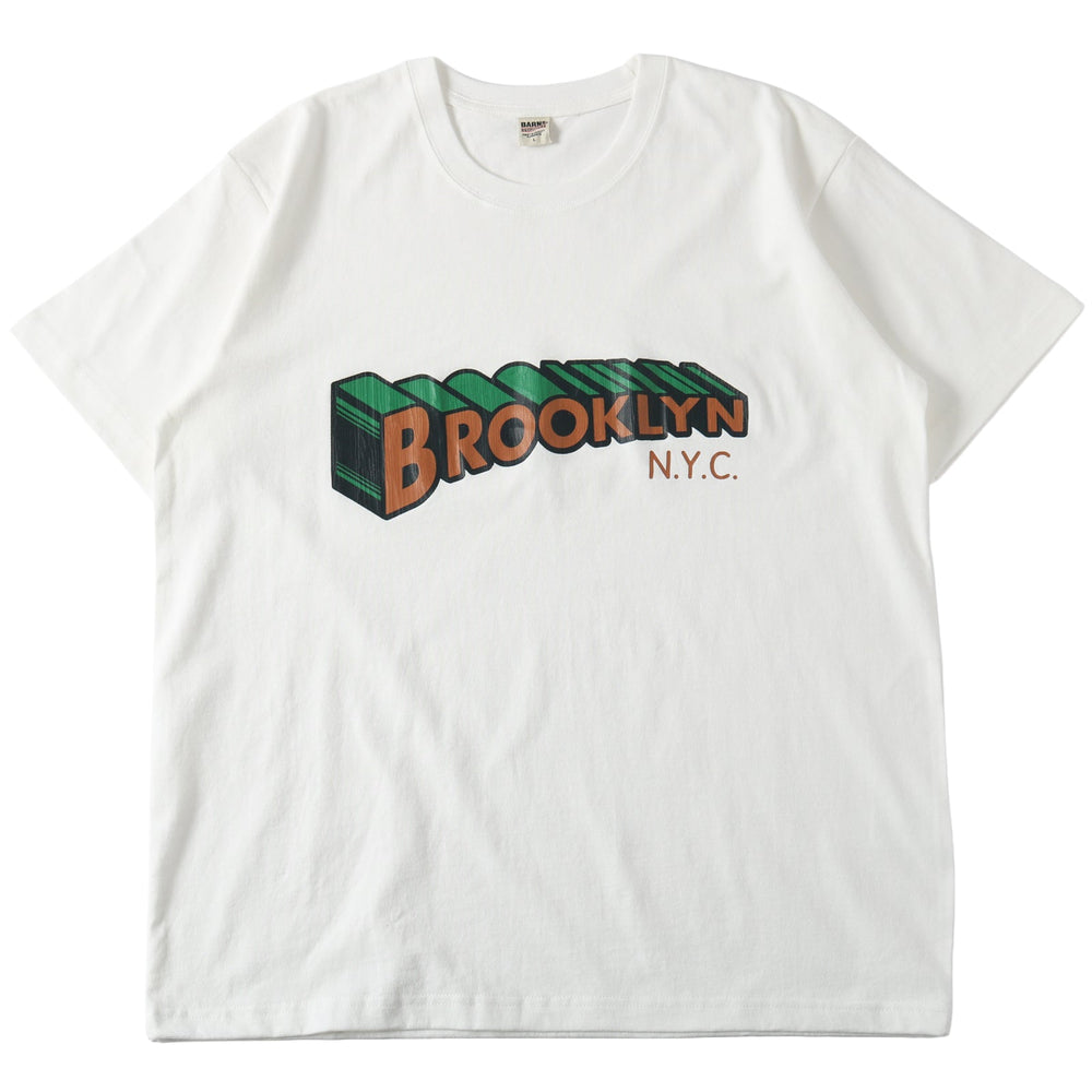 
                  
                    Load image into gallery viewer 16/- Sellout S/S Print T-shirt【BROOKLYN】BR-25301
                  
                