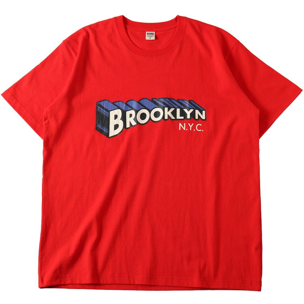 
                  
                    Load image into gallery viewer 16/- Sellout S/S Print T-shirt【BROOKLYN】BR-25301
                  
                