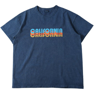 
                  
                    Load image into gallery viewer 【Pigment Dye】14/- G.O.A.T S/S T-shirt【CALIFORNIA】BR-25312
                  
                
