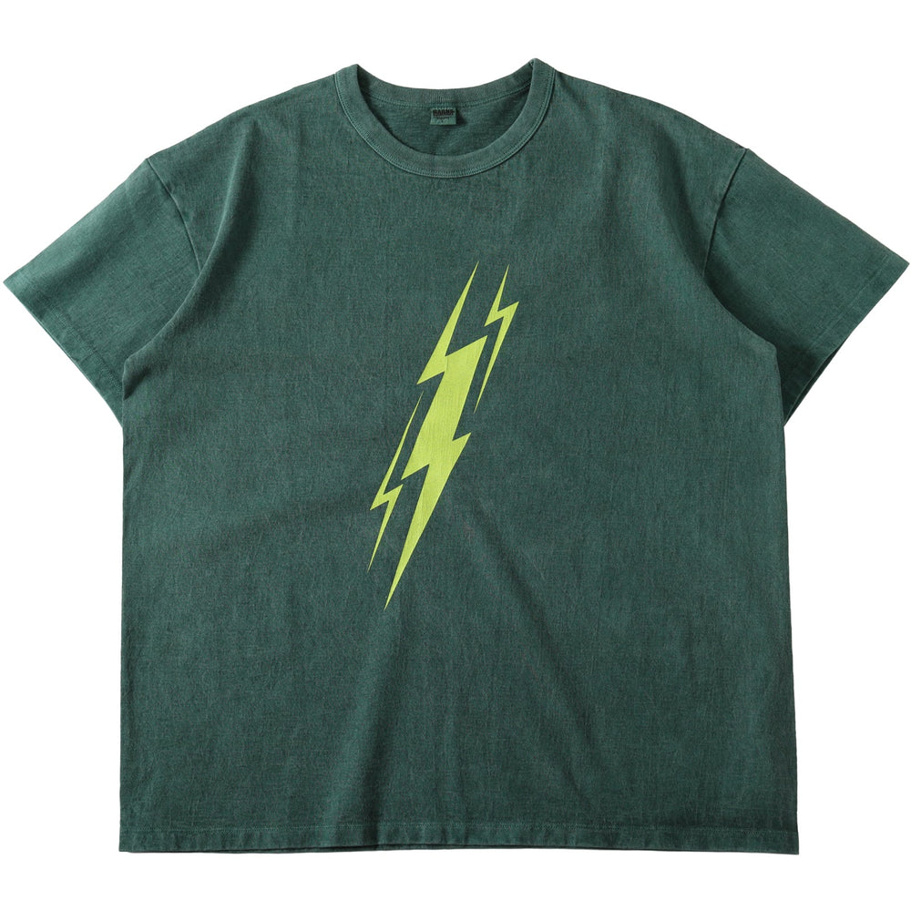 【ANGLAN】Pigment Dyeing Half Tee Frizmworks OG Pigment Dyeing Half Tee - Charcoal | Wallace