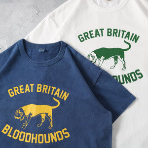
                  
                    Load image into gallery viewer 【Pigment Dye】14/- G.O.A.T S/S T-shirt【BLOODHOUNDS】BR-25313
                  
                