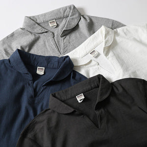 
                  
                    Load image into gallery viewer “STANDARD” COZUN Skipper Neck Polo T-shirt BR-7100
                  
                
