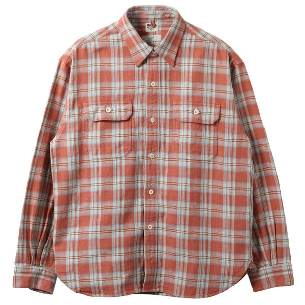 Cotton Flannel L/S Shirt 【Shuttle notes】 BR-26370