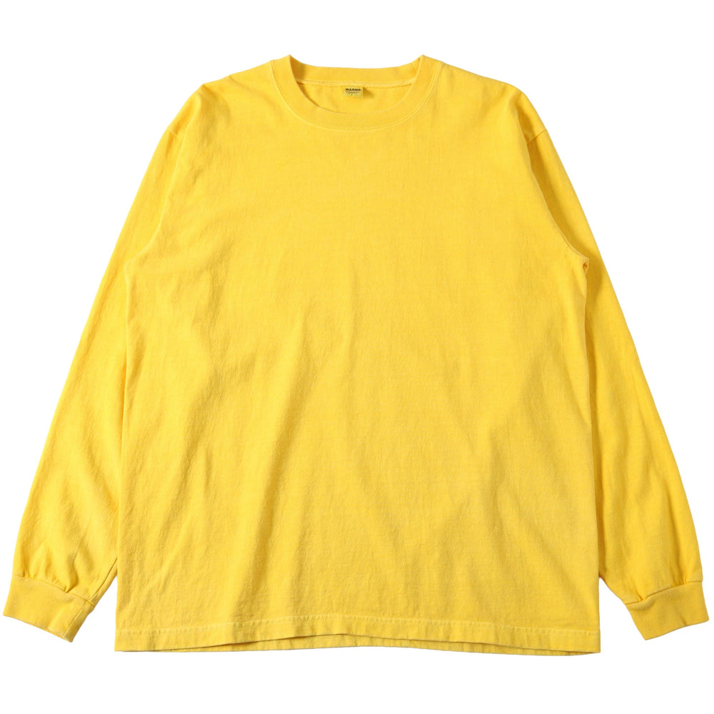
                  
                    Load image into gallery viewer 【Pigment Dye】16/-BD Tube L/S T-shirt【Solid Color】BR-25320
                  
                