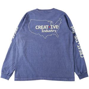 
                  
                    Load image into gallery viewer 【Pigment Dye】16/-BD Tube L/S T-shirt【CREATIVE Industry】BR-25321
                  
                