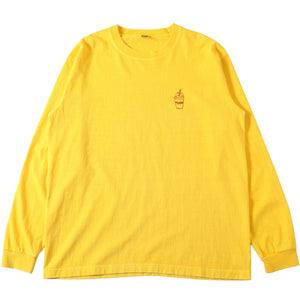 
                  
                    Load image into gallery viewer 【Pigment Dye】16/-BD Tube L/S T-shirt【BRYAN&amp;#39;S smoothie】BR-25323
                  
                
