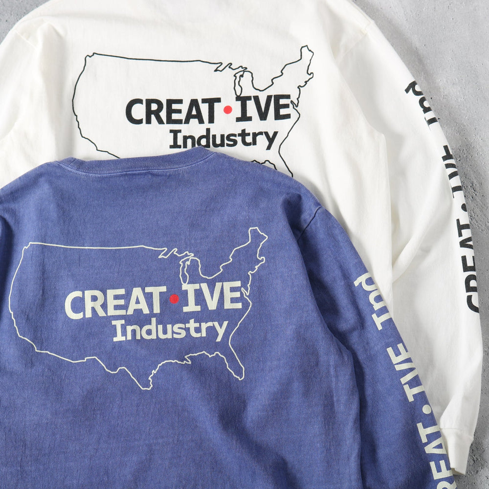 
                  
                    Load image into gallery viewer 【Pigment Dye】16/-BD Tube L/S T-shirt【CREATIVE Industry】BR-25321
                  
                
