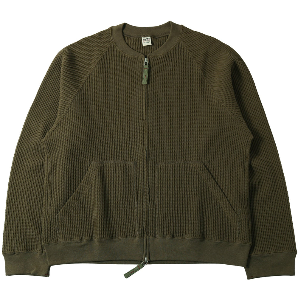 
                  
                    Load image into gallery viewer 90&amp;#39;s Waffle Zip Up Blouson BR-25327
                  
                