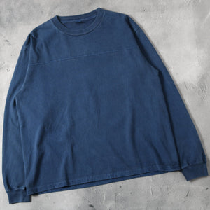 
                  
                    Load image into gallery viewer 【Pigment Dye】14/- G.O.A.T L/S Football T-shirt【Solid Color】BR-25336
                  
                