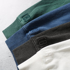 
                  
                    Load image into gallery viewer 【Pigment Dye】14/- G.O.A.T L/S Football T-shirt【Solid Color】BR-25336
                  
                
