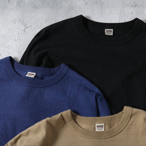 
                  
                    Load image into gallery viewer 10/- 90&amp;#39;s Heavy Weight L/S T-shirt【Solid Color】BR-25330
                  
                