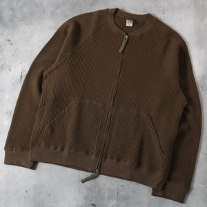 
                  
                    Load image into gallery viewer 90&amp;#39;s Waffle Zip Up Blouson BR-25327
                  
                