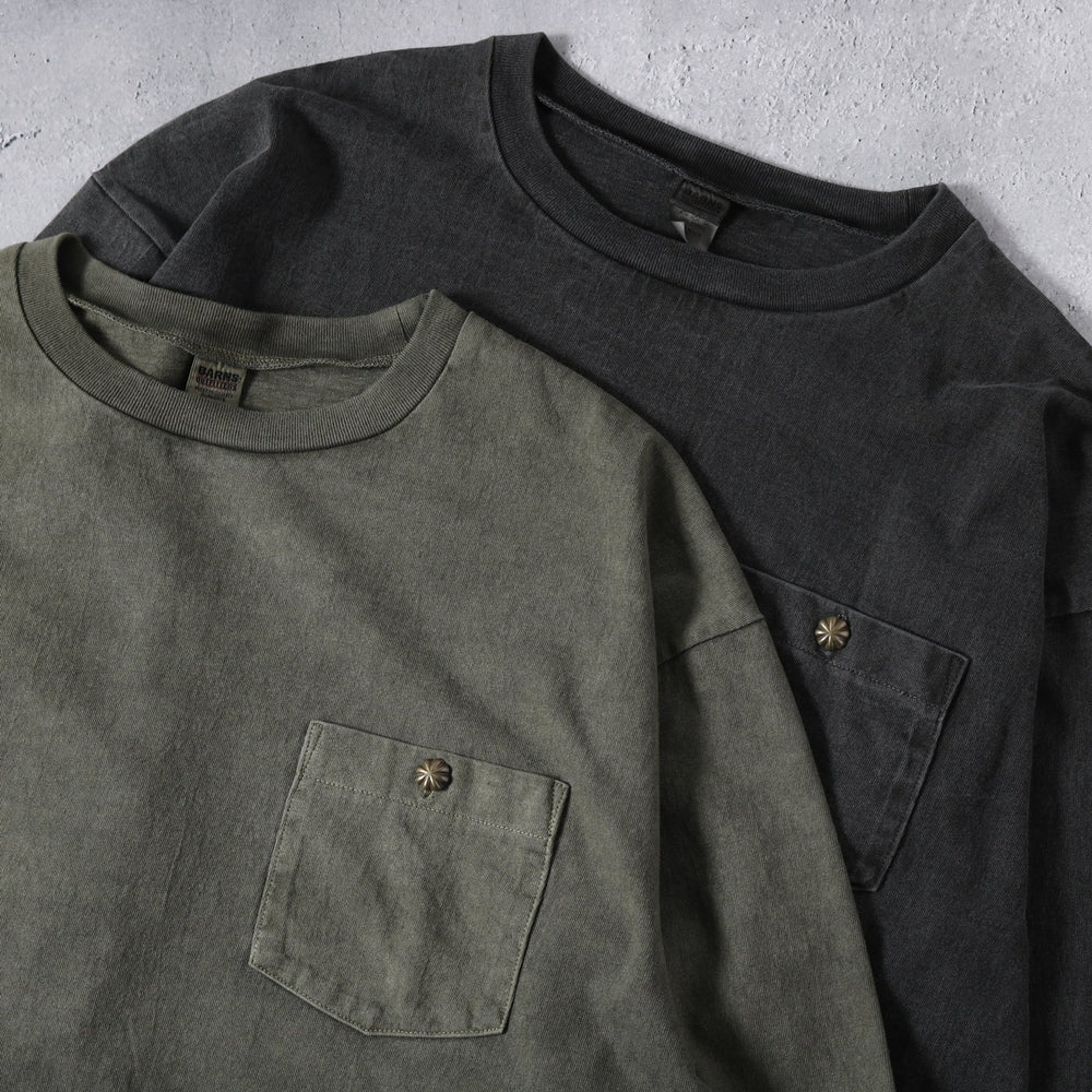 
                  
                    Load image into gallery viewer 【BIG COZUN】14/- COZUN Apollo Concho 9 Sleeves T-Shirt【Button Works】BR-25315
                  
                