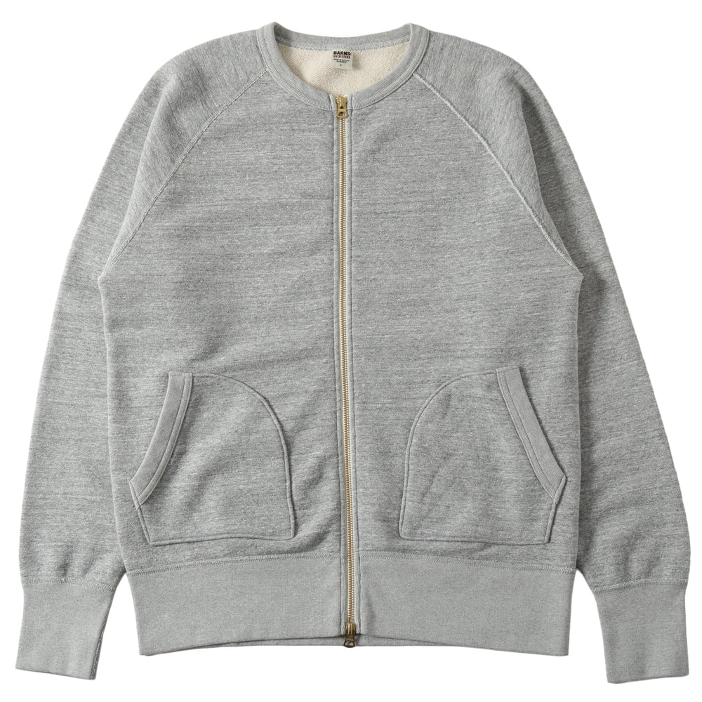 
                  
                    Load image into gallery viewer “STANDARD” TSURIAMI Crewneck Zip Up Cardigan BR-1053
                  
                
