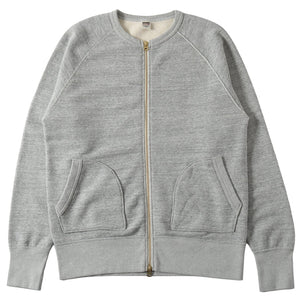 
                  
                    Load image into gallery viewer “STANDARD” TSURIAMI Crewneck Zip Up Cardigan BR-1053
                  
                