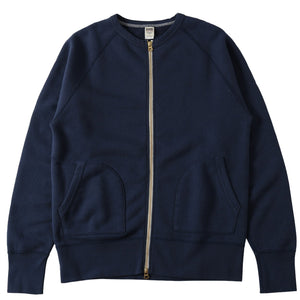 
                  
                    Load image into gallery viewer “STANDARD” TSURIAMI Crewneck Zip Up Cardigan BR-1053
                  
                