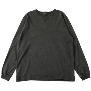 
                  
                    Load image into gallery viewer 【2025 Seasonal Color】“STANDARD” 14/- COZUN  Double-V Gusset Crew Neck L/S T-Shirt【Pigment Dye】BR-3043PG
                  
                
